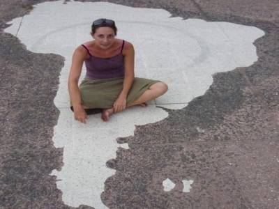 Coco au beau milieu de l'Argentine