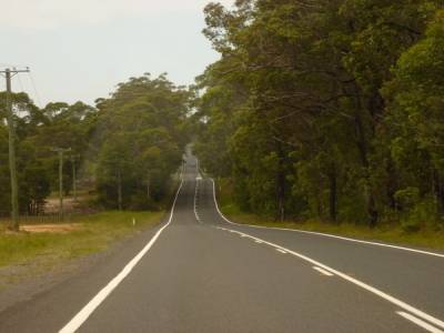 Route typique du NSW