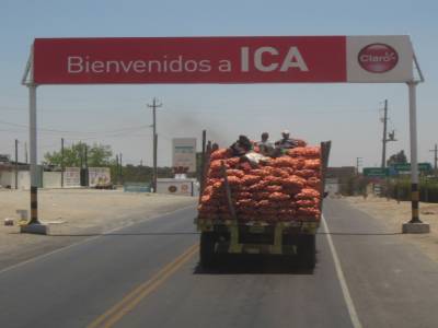 Arrivée à Ica