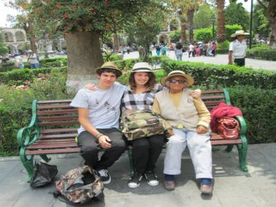 Les bancs d' Arequipa