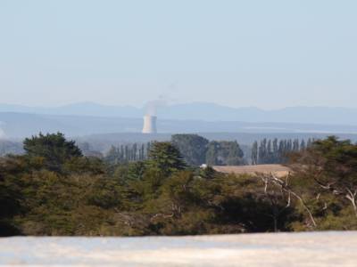 Centrale géothermique près de Taupo