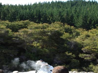 Wai O Tapu - le geyser Lady Knox