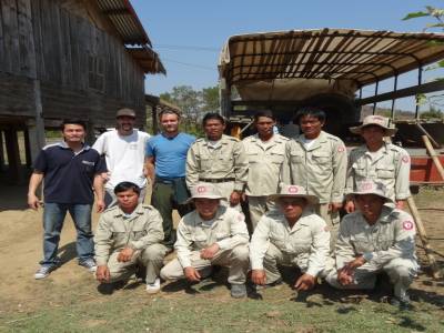 equipe de deminage