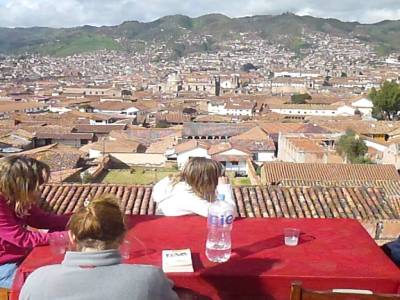 Cuzco, en terrasse