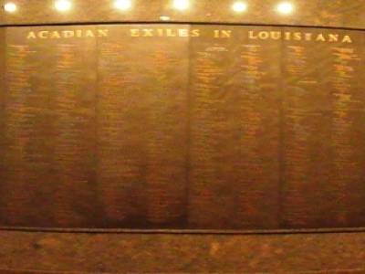 Acadian Memorial, Lafayette