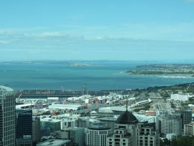 Auckland depuis la Sky Tower