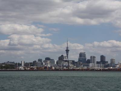 Auckland depuis le port