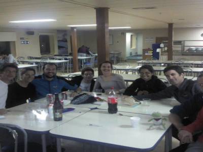 les amis suisse sur le bateau en patagonie!