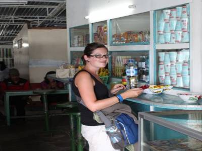Sur le traversier vers Java