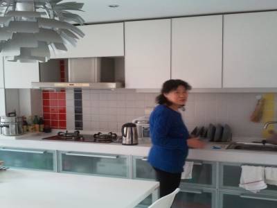 Xiang Qun cuisine ouverte sur le séjour