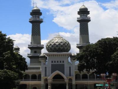 Mosqué au centre ville de Malang