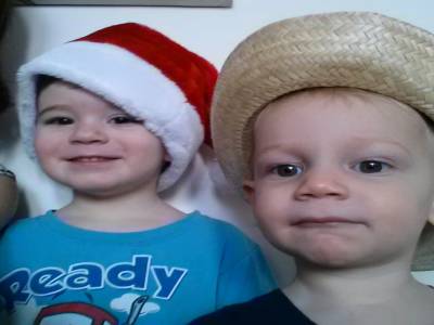 Emmy, je suis le papa noel !