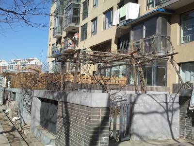 Le quartier vers 8h du matin