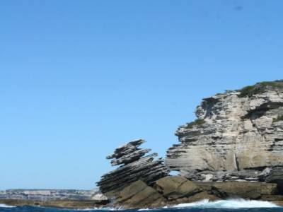 les falaises