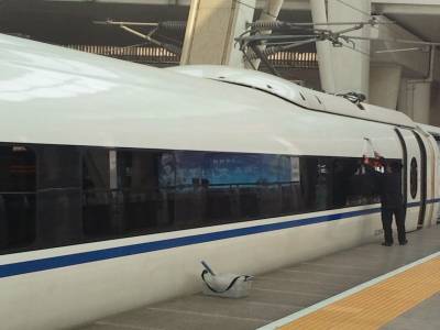 Train nettoyé dès l'arrivée à Beijing
