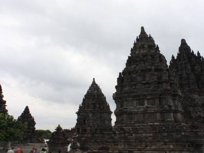 Vue générale du temple