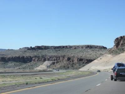 sur la route 66
