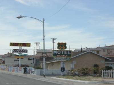 sur la route 66