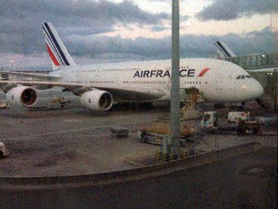 Départ en A380