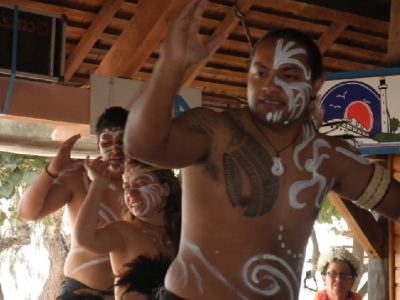 danseurs de l'île de Pâques