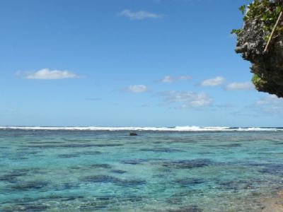 la piscine naturelle : la baie d'oro