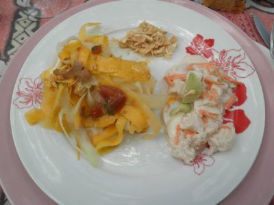 entrée du repas de chez mamie
