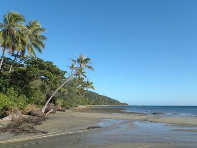 la plage à ... 2 mètres (?!) de notre bungalow