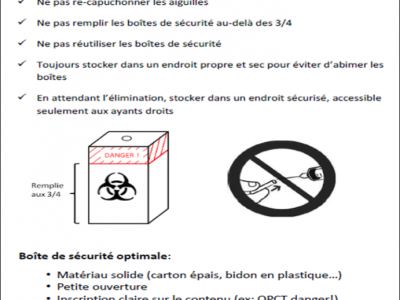Affiche - boite de sécurité