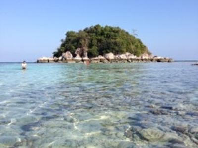Ile de Ko Kra devant sunrise beach