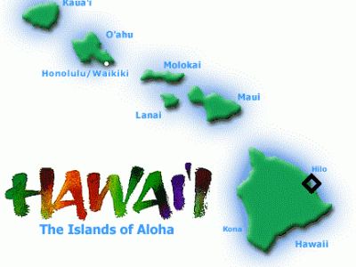 Carte d'Hawaii