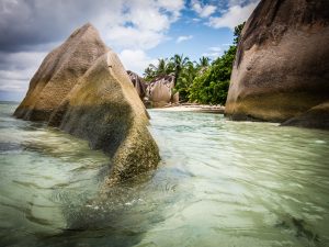 Seychelles, la plage de Anse Source d'Argent