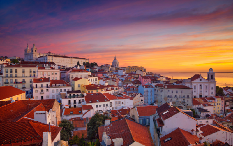 La ville de Lisbonne