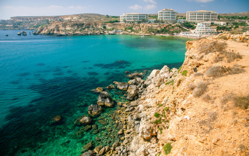 Quand se baigner à Malte